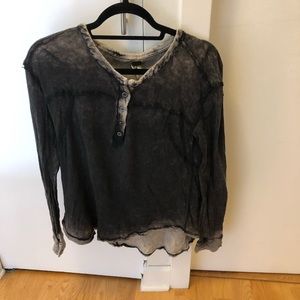 Free people long sleeve shirt